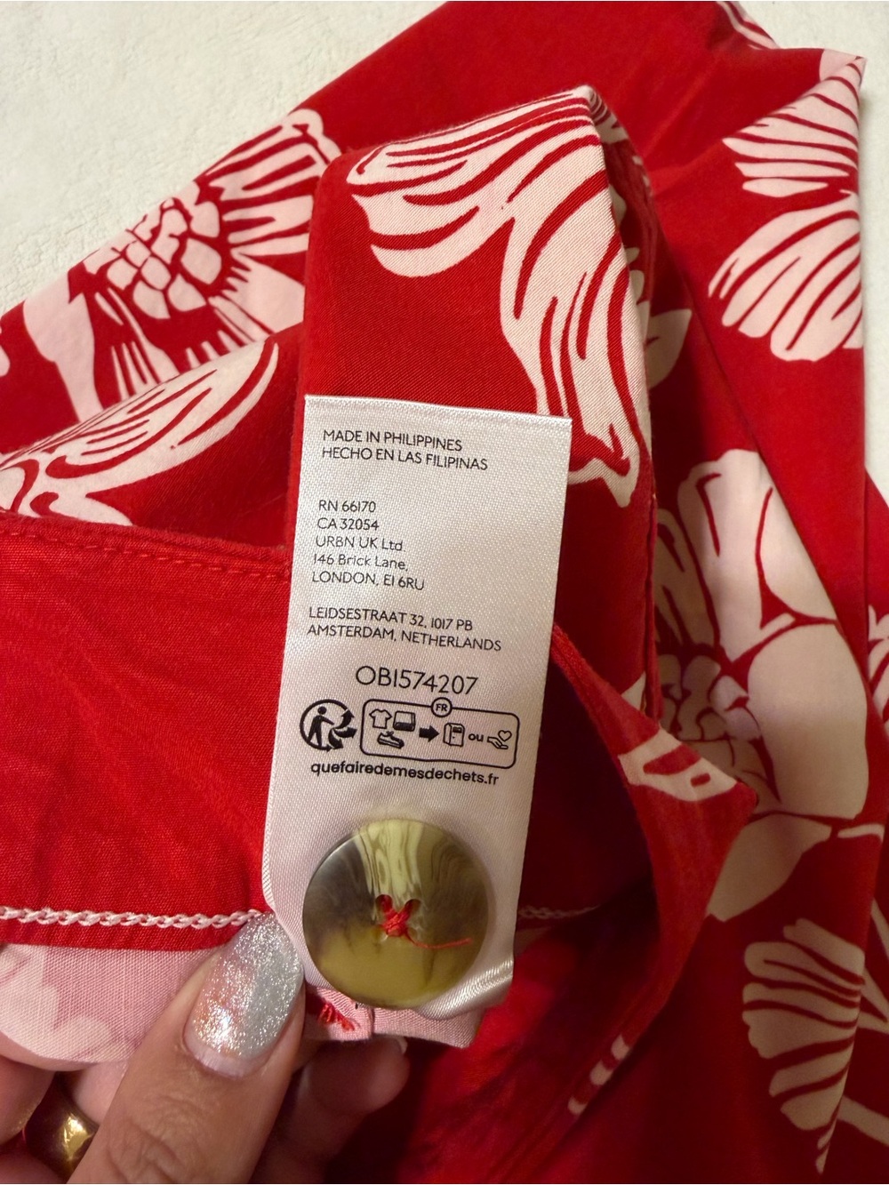 NWOT Maeve Colette High-Rise Wide-Leg Floral Pants, 33P - Picture 6 of 8